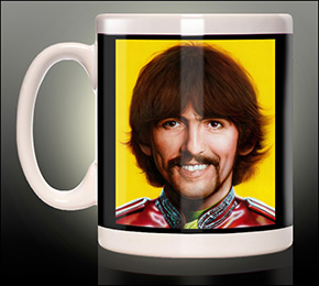 Sgt Pepper George Harrison Beatles Coffee Mug