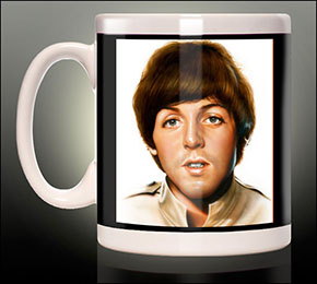 Shea Stadium Paul McCartney Beatles Coffee Mug