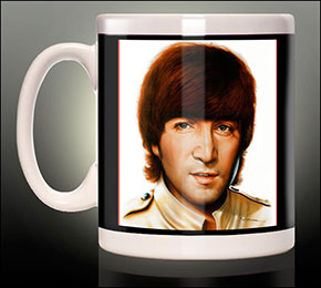 Shea Stadium John Lennon Beatles Coffee Mug